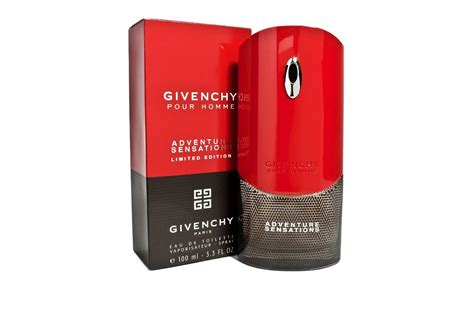 givenchy pour homme adventure sensations limited edition|givenchy pour homme silver edition.